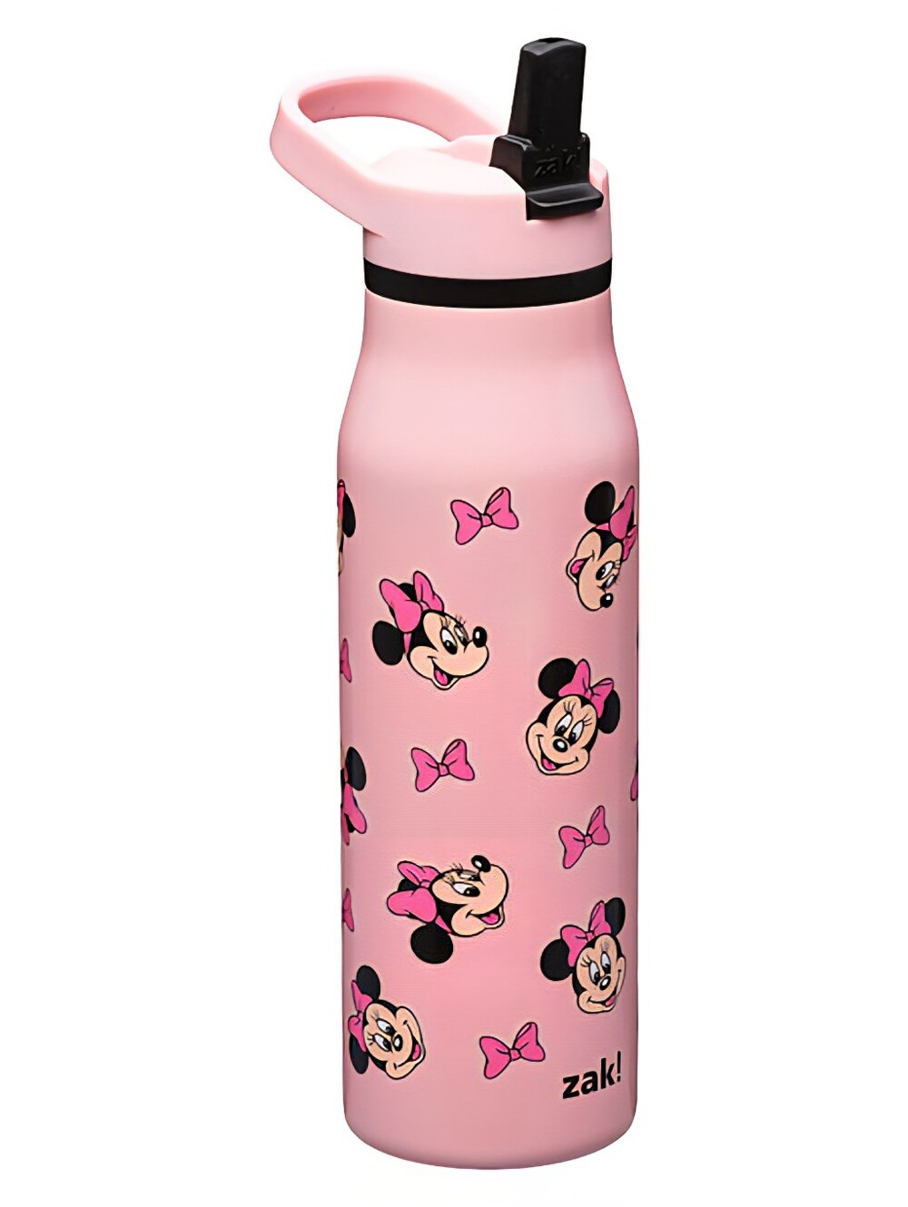 NWT! Disney Minnie Mouse Pink Water Bottle! Tumbler Cup Stainless